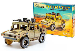 Дерев'яний 3D конструктор "HUMVEE" Puz-00927 р.22*11*12,5см PuzzleOk