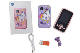 Смартфон "KidPhone Pony" з камерою та іграми (рожевий/фіолетовий) в коробці р.14*9*4см