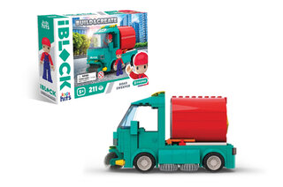 Конструктор Kids hits IBLOCK JUNIOR  KH17/005/3 211 деталей Прибиральник доріг короб. 24*16*6см