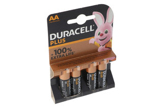 Батарейки DURACELL PLUS AA 11678634PN 4 шт